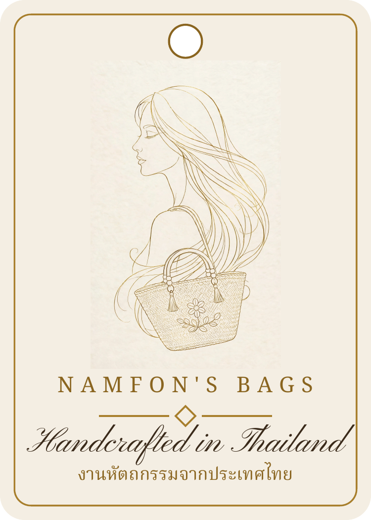 Namfon's Bags hang tag